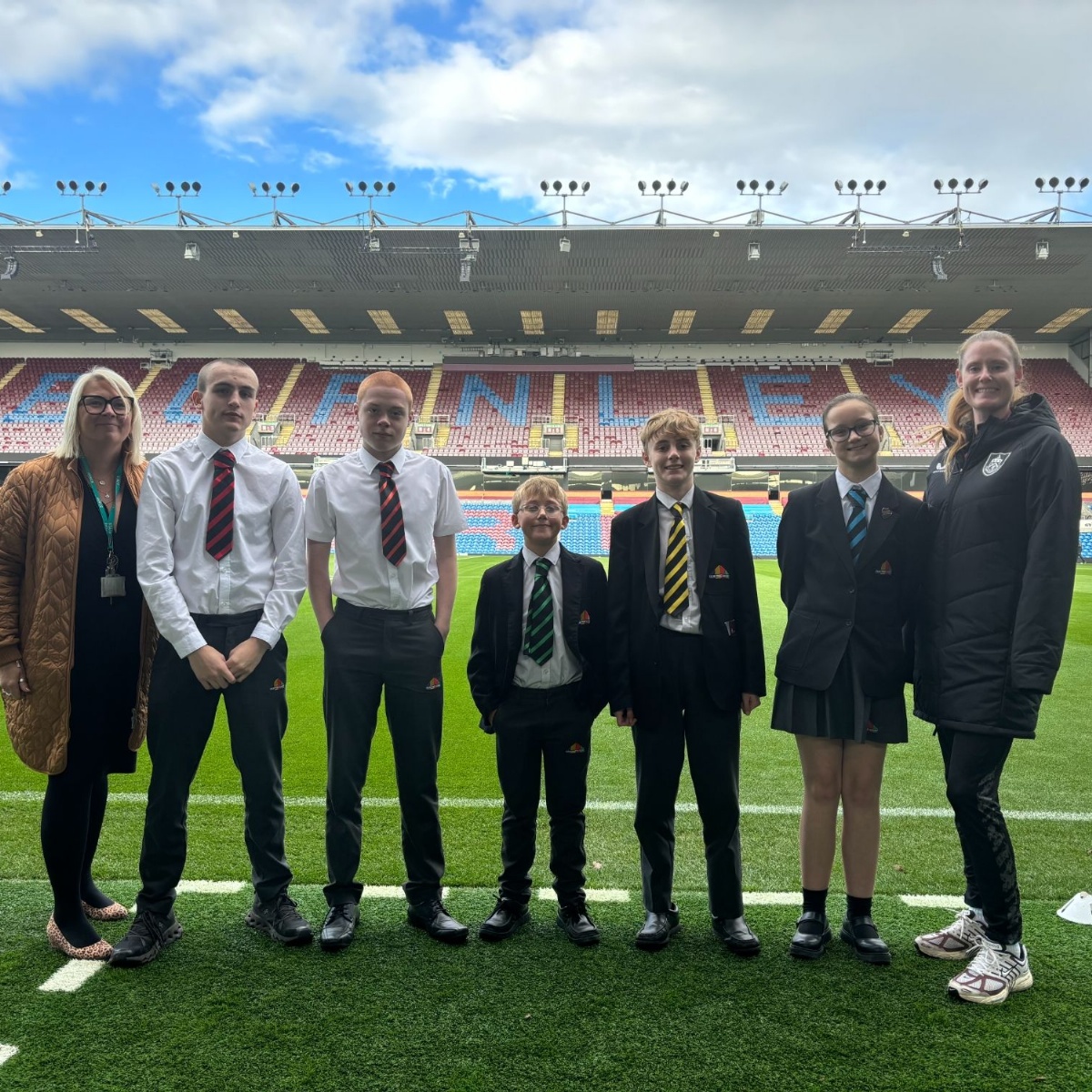 Colne Primet Academy - Students enjoy a rewards trip to Turf Moor
